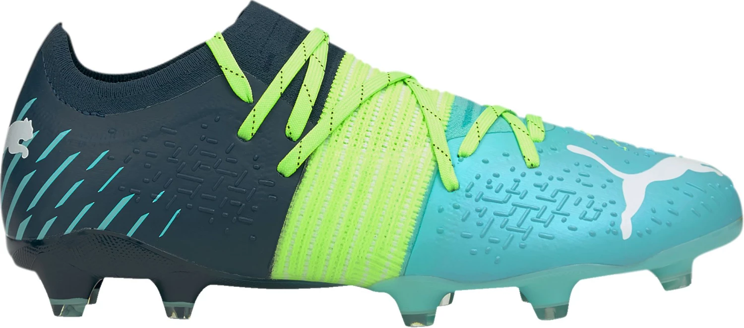 PUMA Men's Future Z 2.2 FG Soccer Cleats Blue/green 3 PUMA Men's Future Z 2.2 FG Soccer Cleats Blue/green