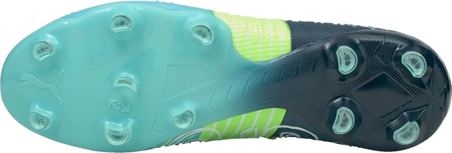 PUMA Men's Future Z 2.2 FG Soccer Cleats Blue/green 4 PUMA Men's Future Z 2.2 FG Soccer Cleats Blue/green - Image 2