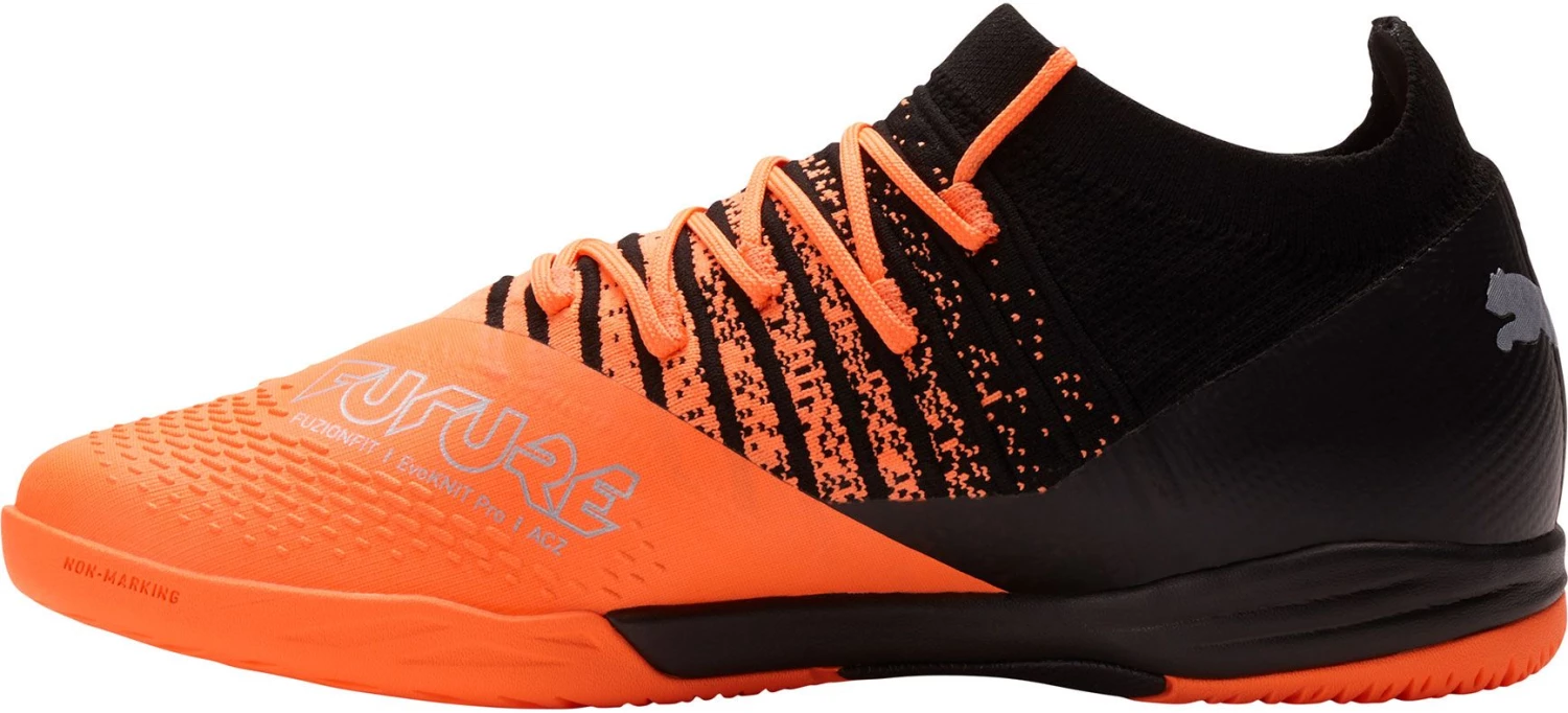 Puma Men's Future Z 3.3 Indoor Soccer Shoes For Women Orange/black 5 Puma Men's Future Z 3.3 Indoor Soccer Shoes For Women Orange/black - Image 3