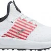 PUMA Men's IGNITE Articulate Love H8 Golf Shoes White/red/navy -PUMA Sales 2022 unnamed file 2639