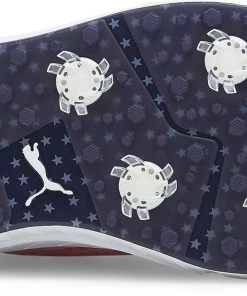 PUMA Men's IGNITE Articulate Love H8 Golf Shoes White/red/navy -PUMA Sales 2022 unnamed file 2640