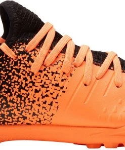 Puma Kids' Future Z 4.3 TF Soccer Cleats For Girls' Orange/black