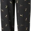 PUMA Women's Classics Graphics Allover Print Pants Puma Black/gold -PUMA Sales 2022 unnamed file 266