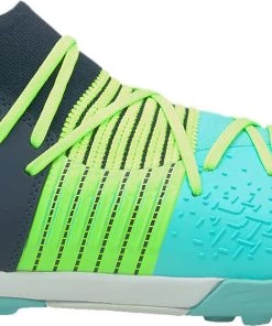 PUMA Men's Future Z 3.2 Turf Soccer Cleats Blue/green