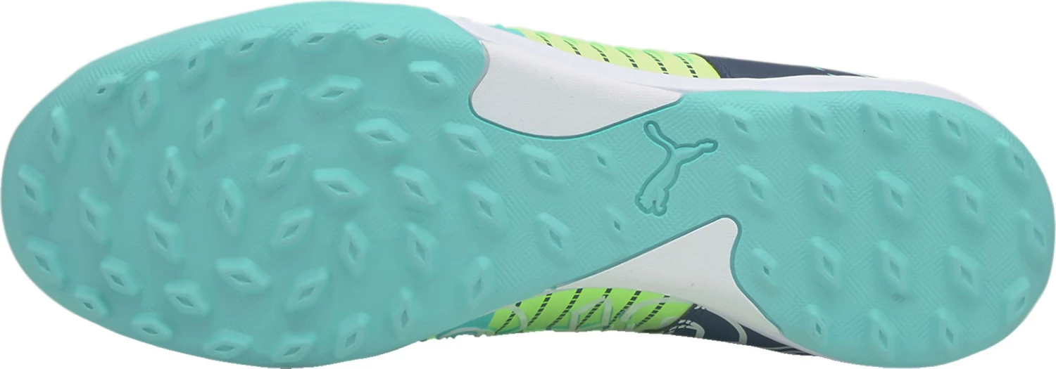 PUMA Men's Future Z 3.2 Turf Soccer Cleats Blue/green 4 PUMA Men's Future Z 3.2 Turf Soccer Cleats Blue/green - Image 2
