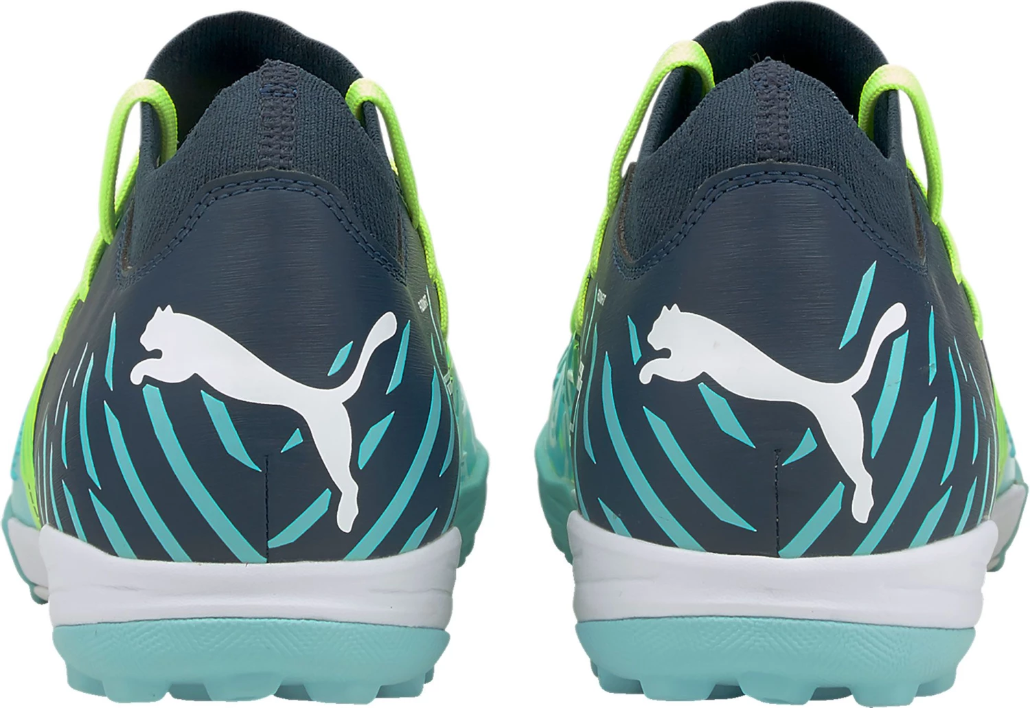 PUMA Men's Future Z 3.2 Turf Soccer Cleats Blue/green 7 PUMA Men's Future Z 3.2 Turf Soccer Cleats Blue/green - Image 5