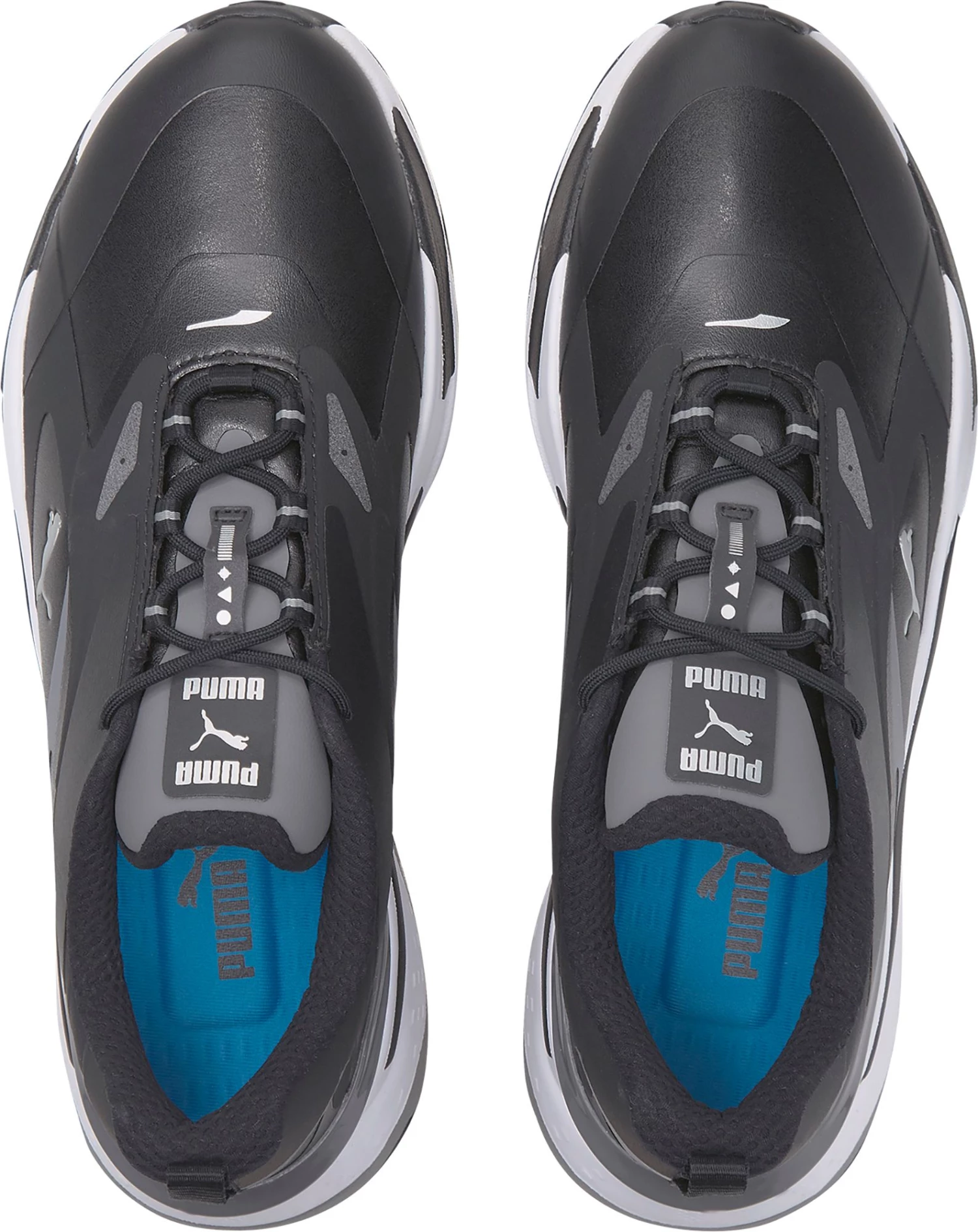 PUMA Men's GS FAST Golf Shoes White/quiet Shade 6 PUMA Men's GS FAST Golf Shoes White/quiet Shade - Image 4