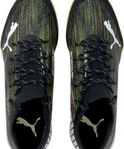 PUMA Ultra 1.2 Pro Court Indoor Soccer Shoes For Men Black/yellow -PUMA Sales 2022 unnamed file 2689