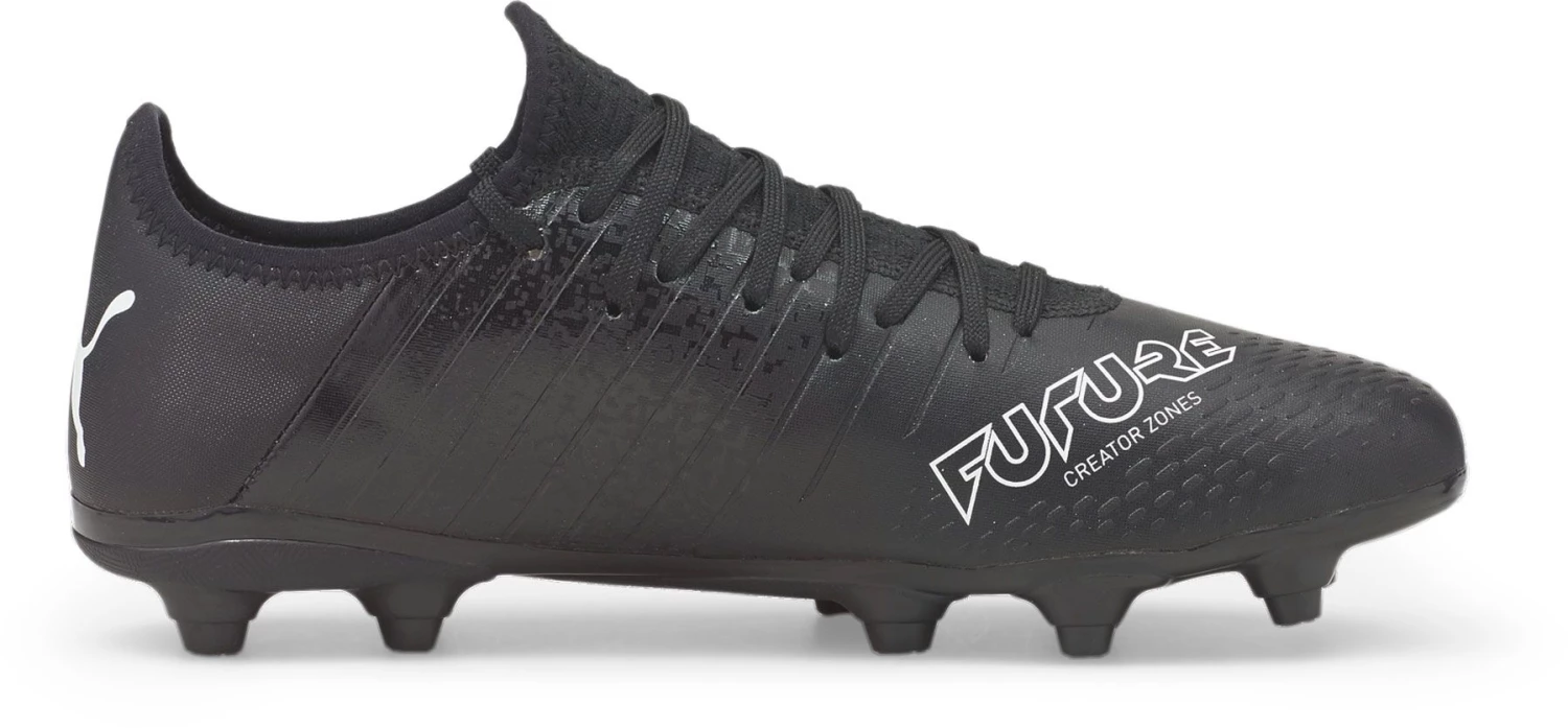Puma Men's Future Z 4.3 FG Soccer Cleats Black/white 5 Puma Men's Future Z 4.3 FG Soccer Cleats Black/white - Image 3