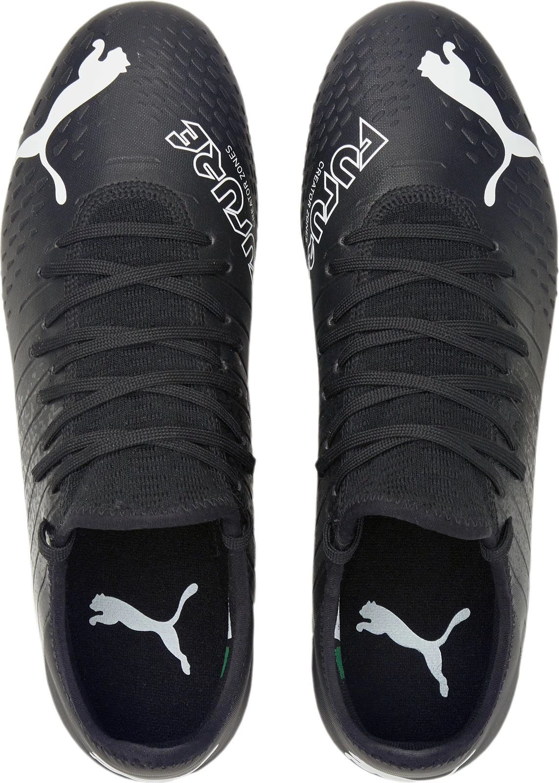 Puma Men's Future Z 4.3 FG Soccer Cleats Black/white 6 Puma Men's Future Z 4.3 FG Soccer Cleats Black/white - Image 4