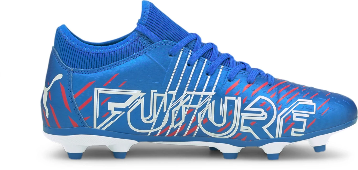PUMA Men's Future Z 4.2 FG Soccer Cleats For Women Blue/red 5 PUMA Men's Future Z 4.2 FG Soccer Cleats For Women Blue/red - Image 3