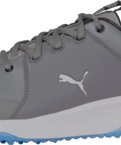 PUMA Men's Grip Fusion Pro 3.0 Golf Shoes White/quiet Shade