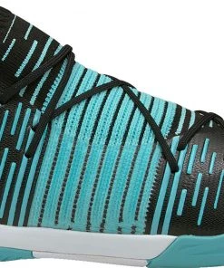 PUMA Future Z 1.1 Pro Court Soccer Cleats For Men Black/blue