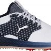 PUMA Men's IGNITE PWRADAPT Caged USA Golf Shoes Navy/red -PUMA Sales 2022 unnamed file 2729