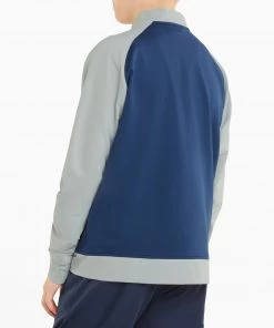 PUMA Boys' Long Sleeve Full Zip Golf Jacket Navy Blazer/quiet Shade -PUMA Sales 2022 unnamed file 276
