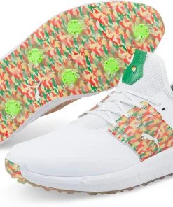 PUMA Men's IGNITE Articulate Palmer Camo Golf Shoes White/green -PUMA Sales 2022 unnamed file 2762