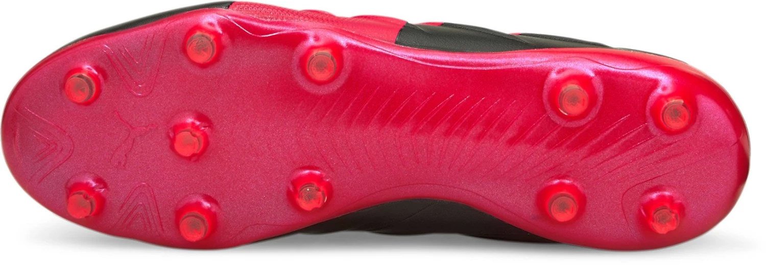 PUMA Men's King Platinum 21 FG Soccer Cleats Black/red 4 PUMA Men's King Platinum 21 FG Soccer Cleats Black/red - Image 2