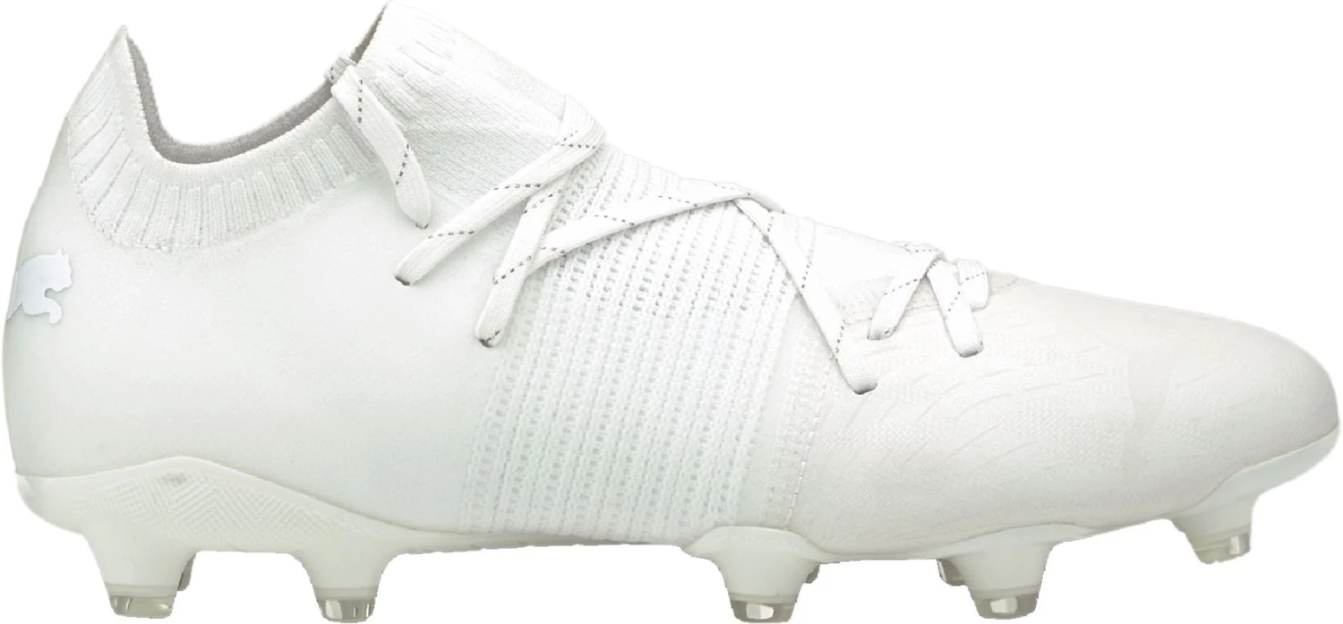 PUMA Men's Future Z 1.1 Lazertouch FG Soccer Cleats For Women White/white 3 PUMA Men's Future Z 1.1 Lazertouch FG Soccer Cleats For Women White/white