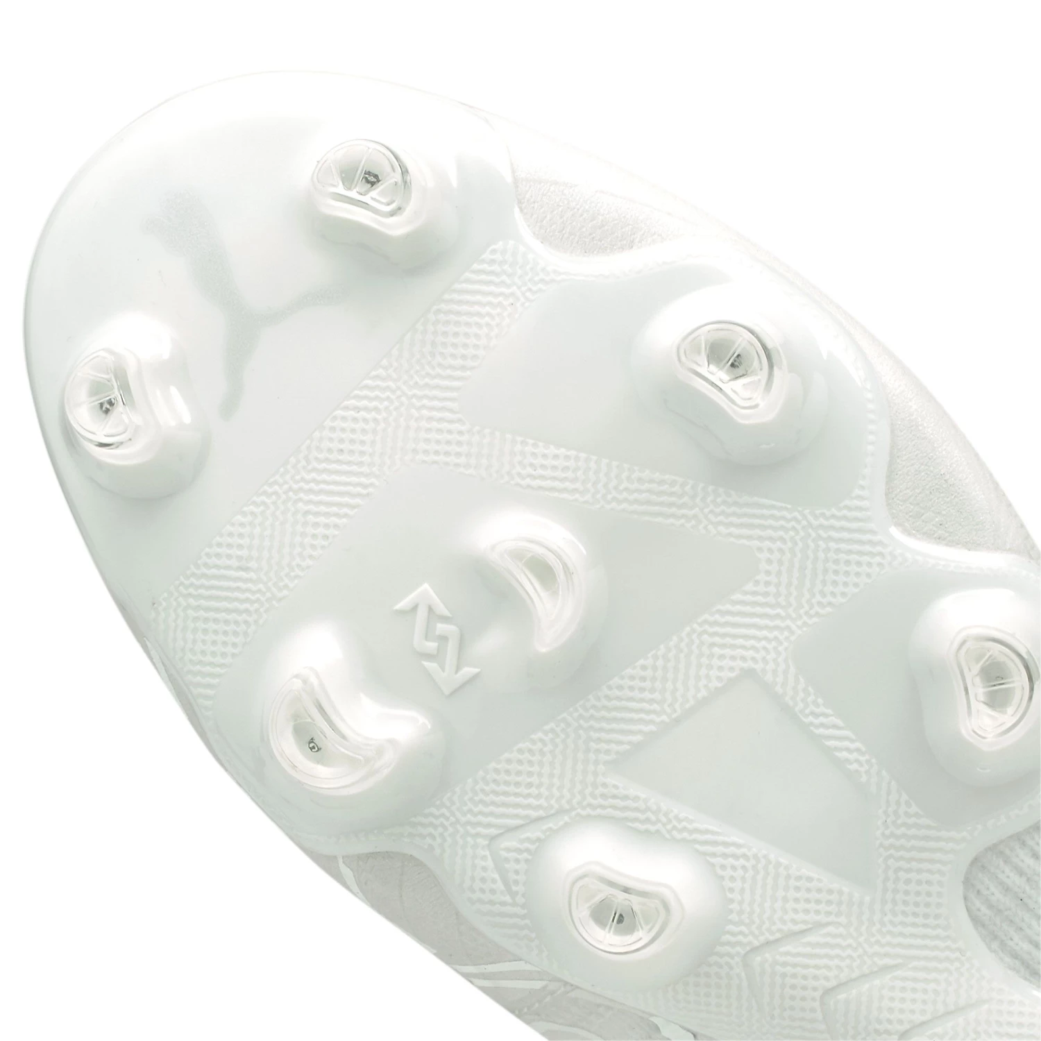 PUMA Men's Future Z 1.1 Lazertouch FG Soccer Cleats For Women White/white 8 PUMA Men's Future Z 1.1 Lazertouch FG Soccer Cleats For Women White/white - Image 6