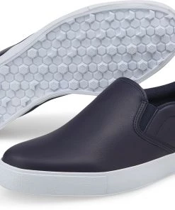 PUMA Men's OG Slip-On Palmer Collection Golf Shoes Navy -PUMA Sales 2022 unnamed file 2796