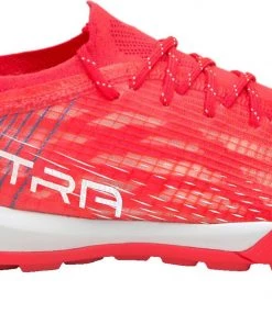 PUMA Sales 2022 18 PUMA Men's Ultra 1.3 Pro Cage Turf Soccer Cleats Red/blue