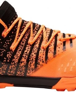 PUMA Sales 2022 8 Puma Men's Future Z 1.3 Pro Cage TF Soccer Cleats Orange/black