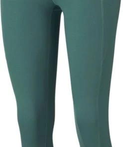 PUMA Women's Plus Size Forever 7/8 Training Leggings Blue Spruce
