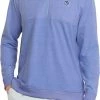 PUMA X Arnold Palmer Men's Arnold Palmer CLOUDSPUN Castle Golf 1/4 Zip Navy Blazer Heather