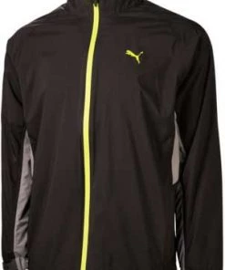 PUMA Men's Ultradry Rain Jacket Puma Black