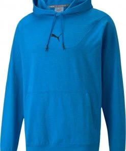 PUMA Men's Train Cloudspun Hoodie Future Blue