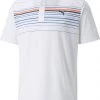 PUMA Men's MATTR Canyon Golf Polo Evening Sky/warm Chestnut