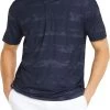PUMA Men's PUMA X Volition Bandana Stripe Golf Polo Navy Blazer -PUMA Sales 2022 unnamed file 396