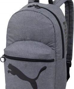PUMA Essential Backpack For Men Light Grey