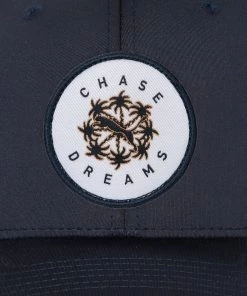 PUMA Men's PUMA X PTC Chase Dreams Snapback Golf Hat Navy/gold -PUMA Sales 2022 unnamed file 408