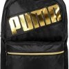 PUMA Women's Train Backpack Black/gold