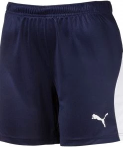 PUMA Women's LIGA Shorts Peacoat/puma White