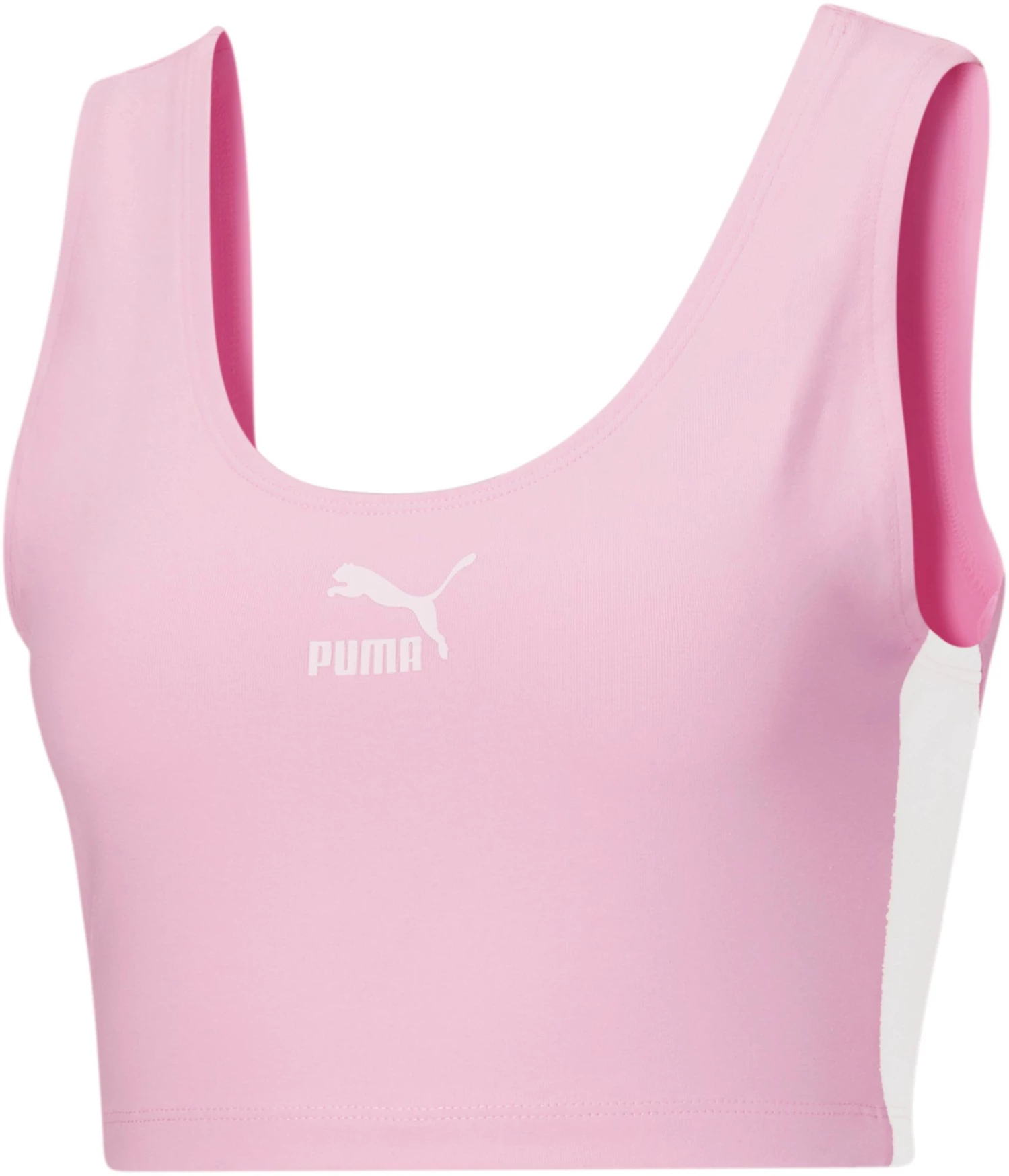 PUMA Women's Iconic T7 Bralette Pink Lady 3 PUMA Women's Iconic T7 Bralette Pink Lady