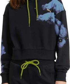 PUMA Women's Evide Graphic Hoodie Puma Black