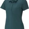 PUMA Women's Gamer Golf Polo Tillandsia Purple