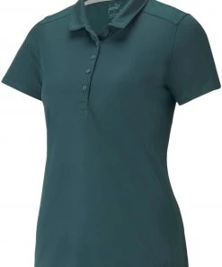 PUMA Women's Gamer Golf Polo Tillandsia Purple