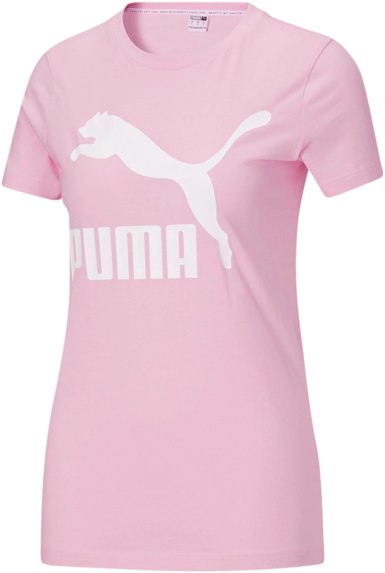 PUMA Women's Classics Logo T-Shirt Pink Lady 3 PUMA Women's Classics Logo T-Shirt Pink Lady