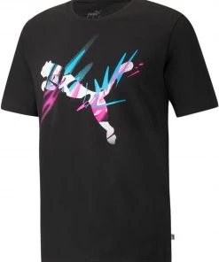 PUMA Men's Neymar Jr Creativity T-Shirt Puma Black