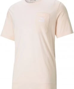Puma Men's Classics Pocket T-Shirt Vetiver