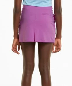 PUMA Girls' Solid Knit Golf Skort Rapture Rose -PUMA Sales 2022 unnamed file 511