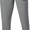 PUMA Men's Essential Logo Pants Medium Heather Grey
