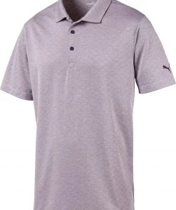 PUMA Men's Field Golf Polo Indigo Heather