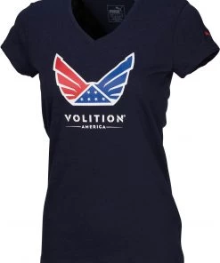 PUMA Women's Volition Golf T-Shirt Peacoat