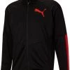 PUMA Men's Contrast 2.0 Jacket Puma Black/high Risk Red -PUMA Sales 2022 unnamed file 550