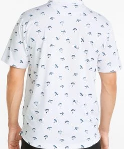 PUMA Men's MATTR Hangtime Golf Polo Bright White/angel Blue -PUMA Sales 2022 unnamed file 580