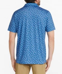 Puma Men's MATTR Pollination Golf Polo Bright Cobalt/brightwhite -PUMA Sales 2022 unnamed file 589